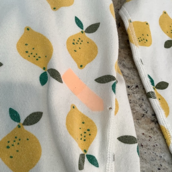 Hanna Andersson Lemon Women’s Pajamas Size Small - Picture 4 of 5